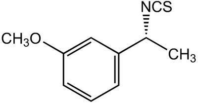 (R)-(-)-1-(3-Methoxyphenyl)ethyl isothiocyanate, 97%