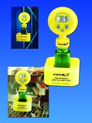 VWR® Traceable® Digital-Bottle™ Refrigerator/Freezer Thermometer