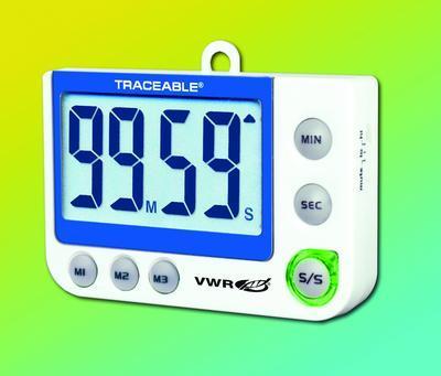 VWR® Traceable® Flashing LED Alert Big-Digit Alarm Timer