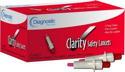 Clarity Lancets, Diagnostic Test Group