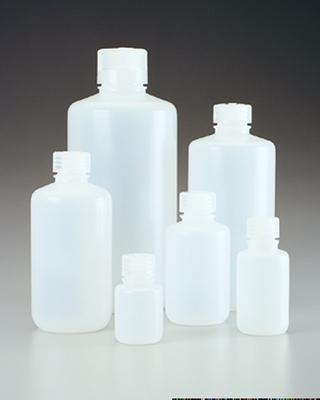 Nalgene® High-Density Polyethylene Economy Bottles Bulk Pack, Narrow Mouth, Thermo Scientific