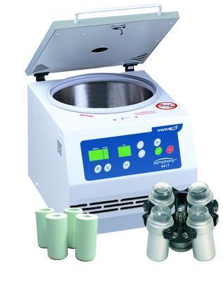 VWR® symphony™ 4417 Non-Refrigerated and 4417R Refrigerated Universal Centrifuges, 120V