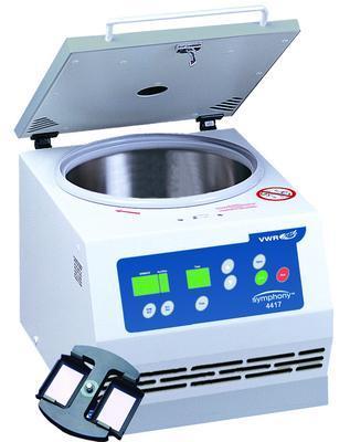 VWR® symphony™ 4417 Non-Refrigerated and 4417R Refrigerated Universal Centrifuges, 120V