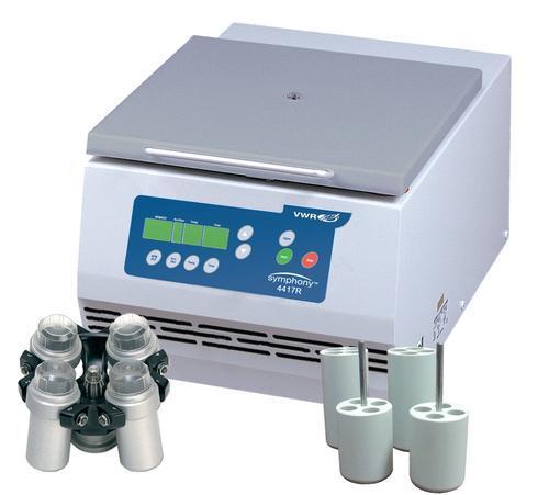 VWR® symphony™ 4417 Non-Refrigerated and 4417R Refrigerated Universal Centrifuges, 120V