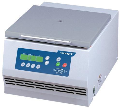 VWR® symphony™ 4417 Non-Refrigerated and 4417R Refrigerated Universal Centrifuges, 120V