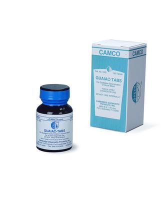 CAMCO® Guaiac-Tabs For Qualitative Determination of Fecal Occult Blood, Cambridge