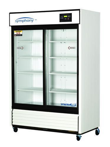 VWR® symphony™ Laboratory Refrigerators with Glass Doors, 1 to 10°C