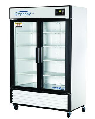 VWR® symphony™ Laboratory Refrigerators with Glass Doors, 1 to 10°C