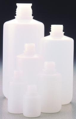 Nalgene Boston Round Bottles - w/o Closures, HDPE, Bulk Pack, Thermo Scientific