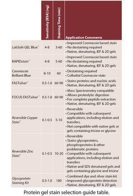 Coomassie Brilliant Blue Electrophoresis Gel Stain, G-Biosciences