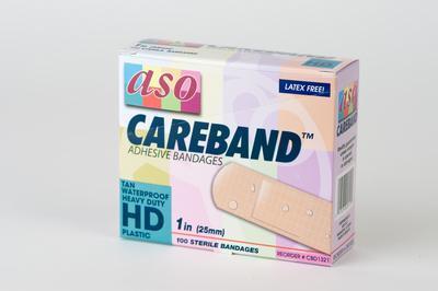 Waterproof Strong Strip Bandages, Aso