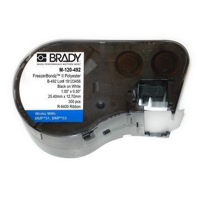 BMP®51/BMP®53 Label Maker Cartridge, B-492, Brady Worldwide®