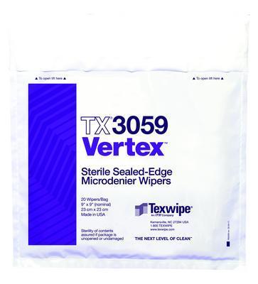 Vertex™ Microdenier Cleanroom Wipers, ITW Texwipe