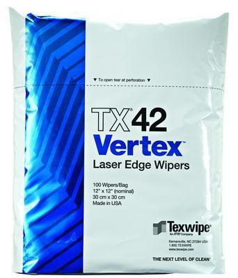 Vertex™ High Sorption Cleanroom Wipers, ITW Texwipe