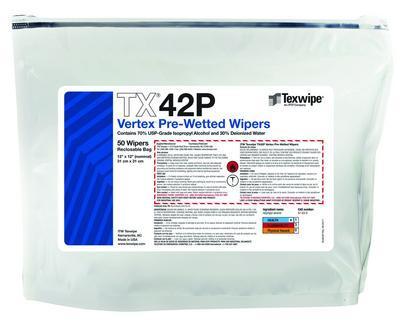 Vertex™ High Sorption Cleanroom Wipers, ITW Texwipe