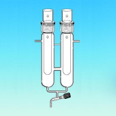 Vacuum Trap Assembly, Ace-Thred Top, Easy-Action Stopcock, Ace Glass Incorporated