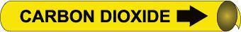 Precoiled Pipe Markers- Carbon Dioxide B/Y, NMC