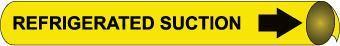 Precoiled Pipe Markers- Refrigerated Suction B/Y, NMC