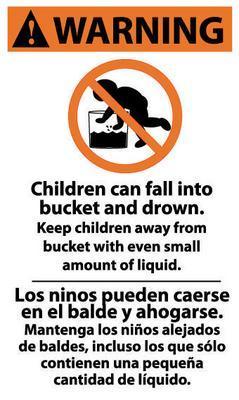 NMC Infant Drowning Label