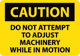 NMC Machine Signs