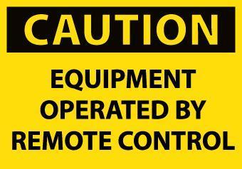 NMC Equipment and Moving Hazard Signs