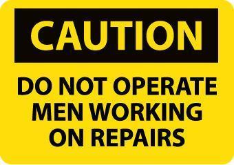 Men Working Signs, NMC