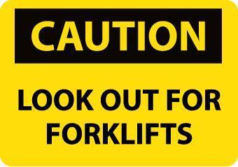 NMC Crane and Forklift Signs