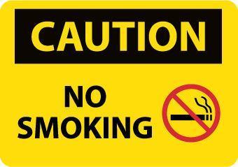 NMC No Smoking Signs