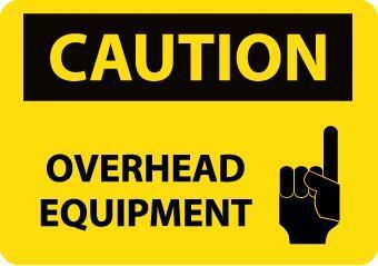 NMC Equipment and Moving Hazard Signs