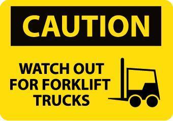 NMC Crane and Forklift Signs