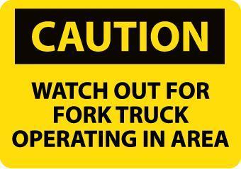 NMC Crane and Forklift Signs