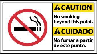 NMC No Smoking Signs