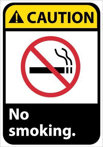 NMC No Smoking Signs