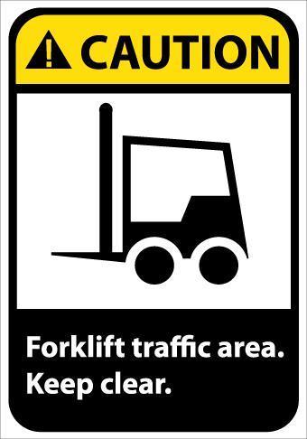 NMC Crane and Forklift Signs