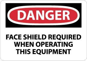 NMC Personal Protection (PPE), OSHA Danger Signs