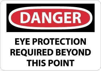 NMC Personal Protection (PPE), OSHA Danger Signs