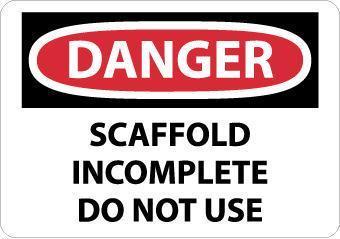 NMC Scaffolding  Signs