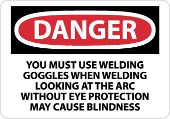 NMC Personal Protection (PPE), OSHA Danger Signs