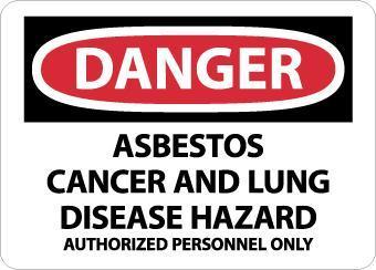 NMC Lead and Asbestos Hazard Signs