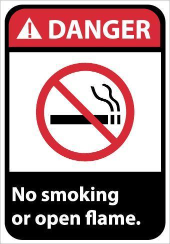 NMC No Smoking Signs