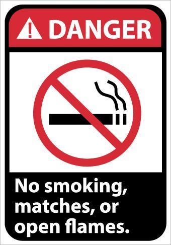 NMC No Smoking Signs