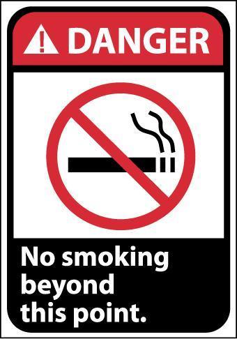 NMC No Smoking Signs