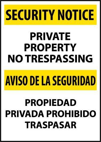 NMC Trespassing and Property Signs