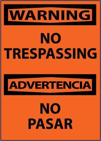 NMC Trespassing and Property Signs