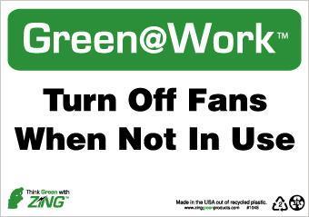 Green At Work™ Signs, NMC