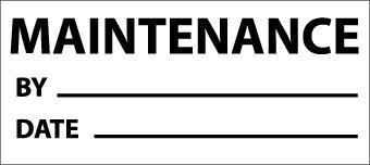 NMC Write-On Inspection Labels