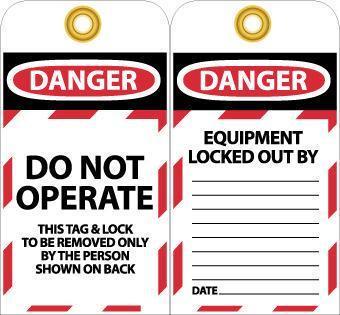 NMC Lockout Tags