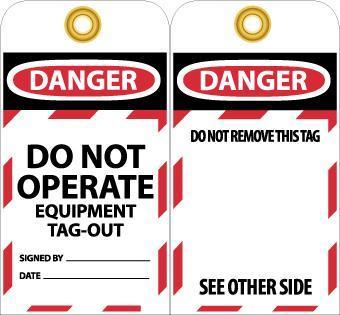 NMC Lockout Tags