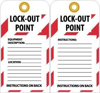 NMC Lockout Tags