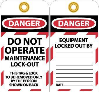 NMC Lockout Tags